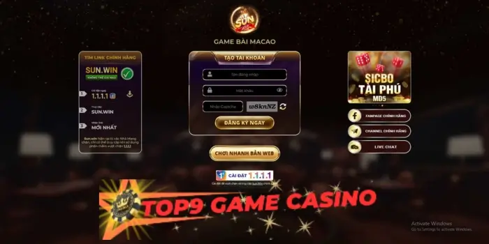 Đánh giá chung về cổng game sun20.win